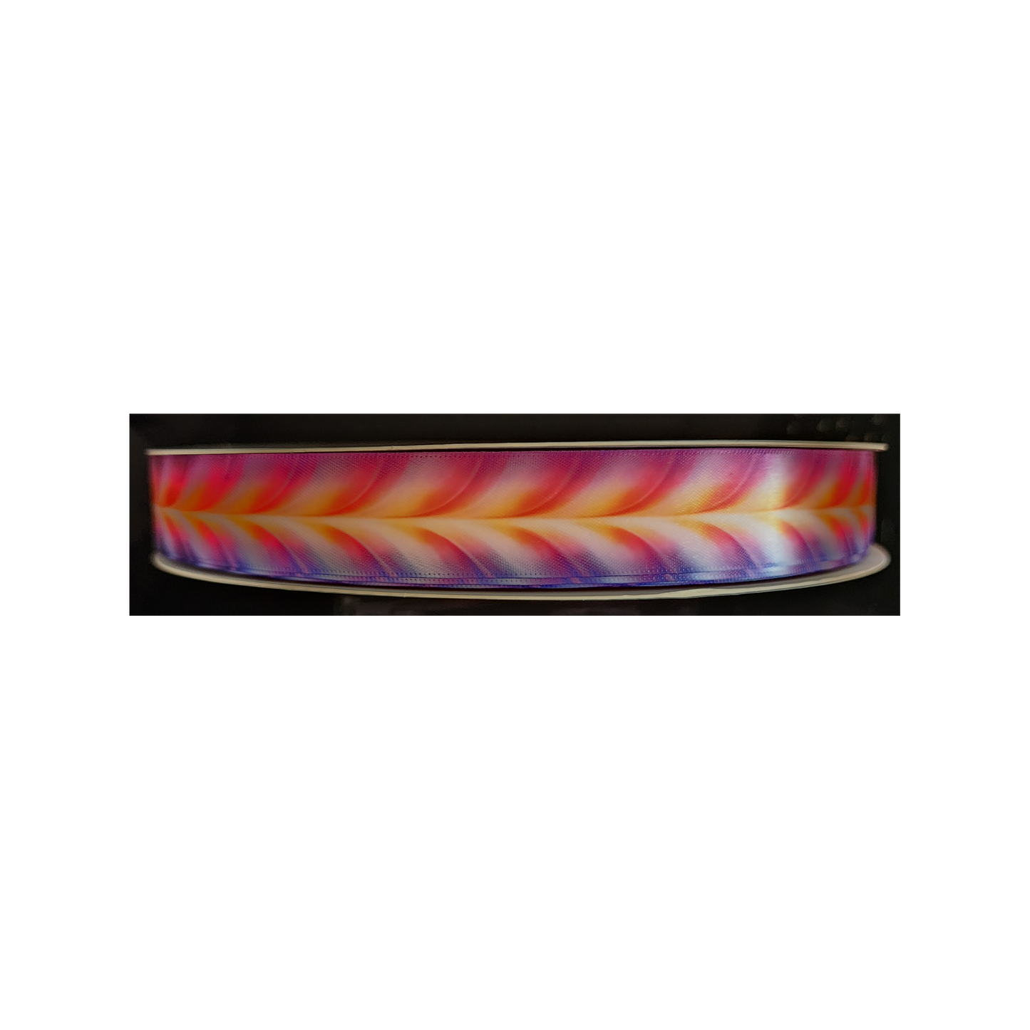 Ruby Blue Double-Sided Satin Ribbon