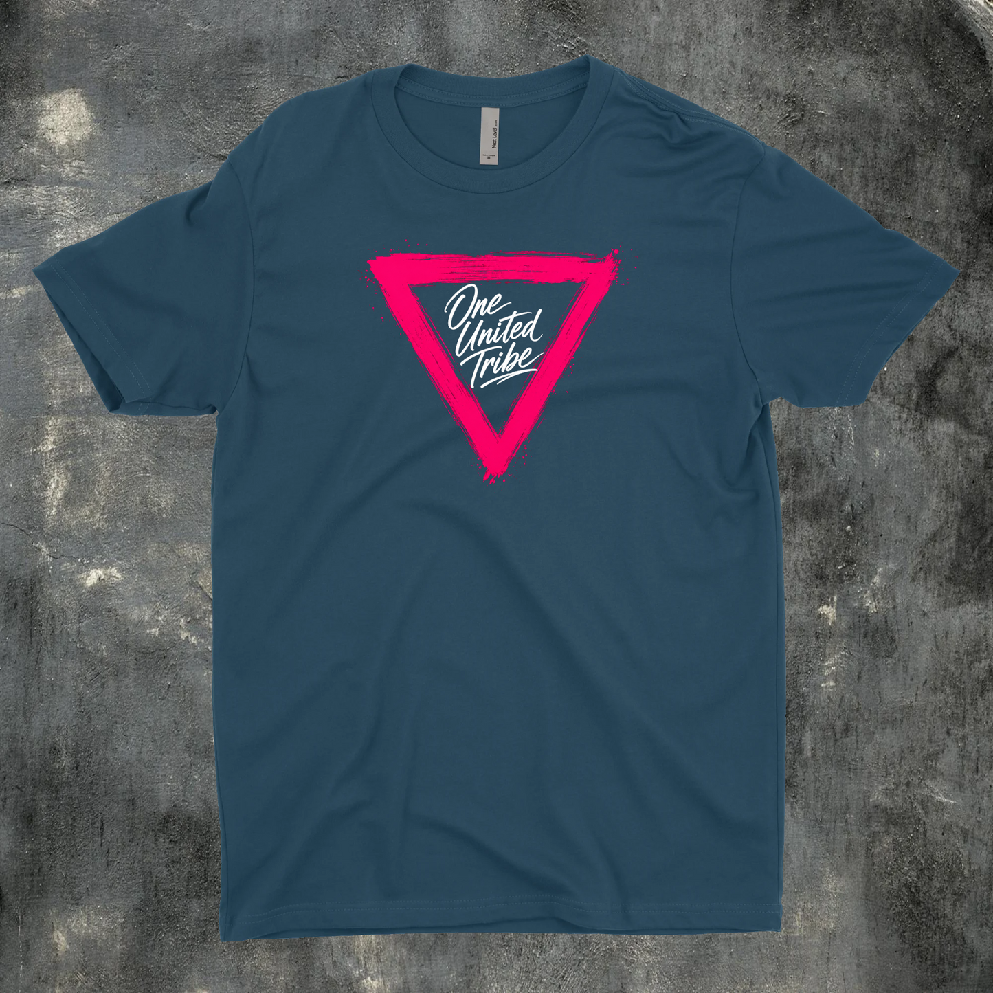 One United Tribe Pink Triangle Tee