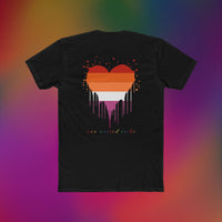 Lesbian Pride Heart T-Shirt