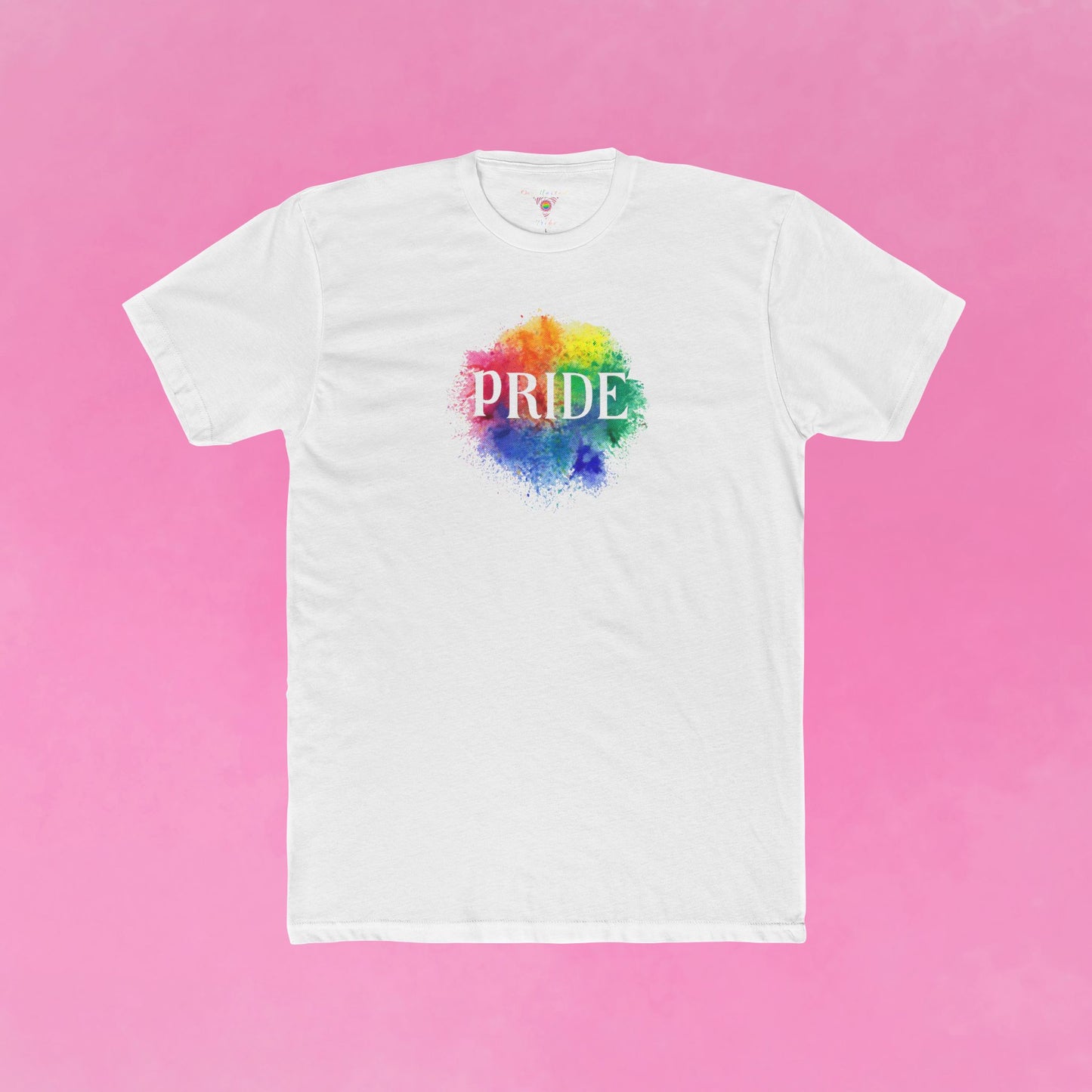 PRIDE - Rainbow Paint Splatter T-Shirt