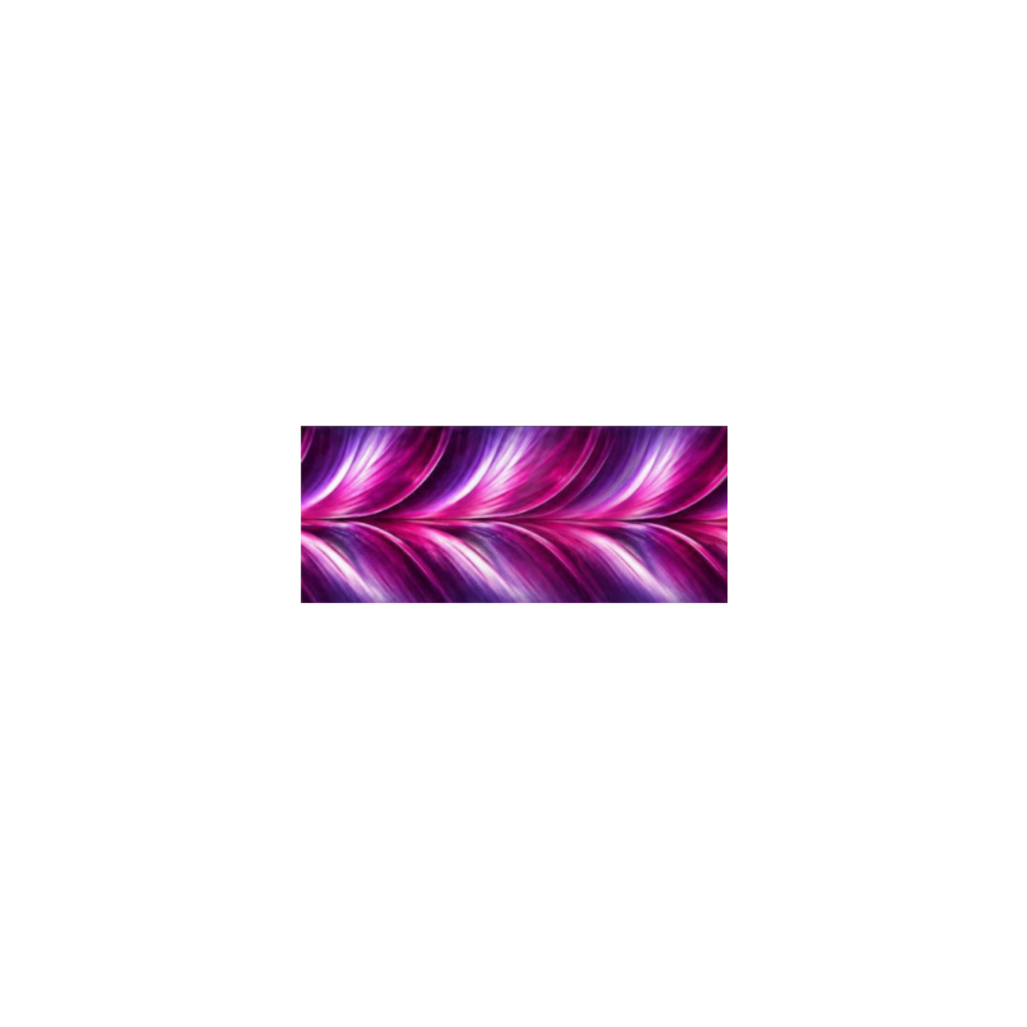 Amethyst Plumeria Double-Sided Satin Ribbon