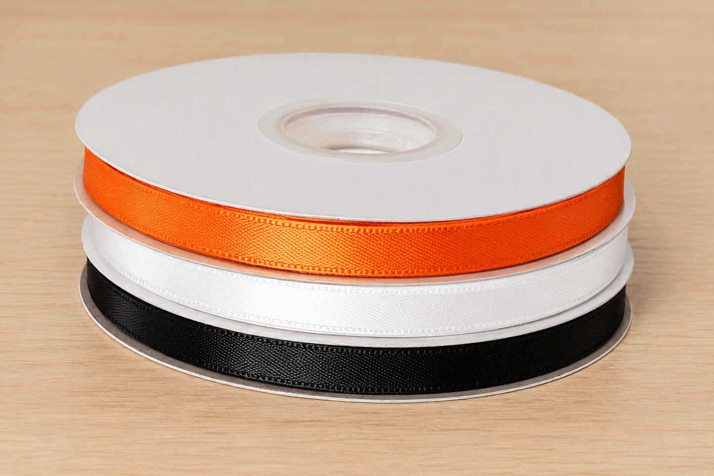 Solid Color Double-Faced Satin Ribbon - 5/8 in (19mm)