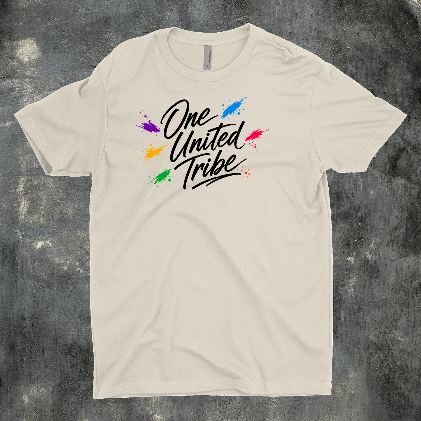 One United Tribe Paint Splash Logo Tee