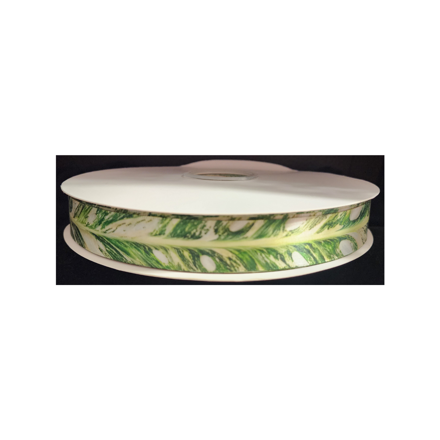 Monstera Thai Constellation Double-faced Satin Ribbon