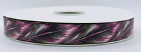 Black Widow Double-faced Satin Ribbon