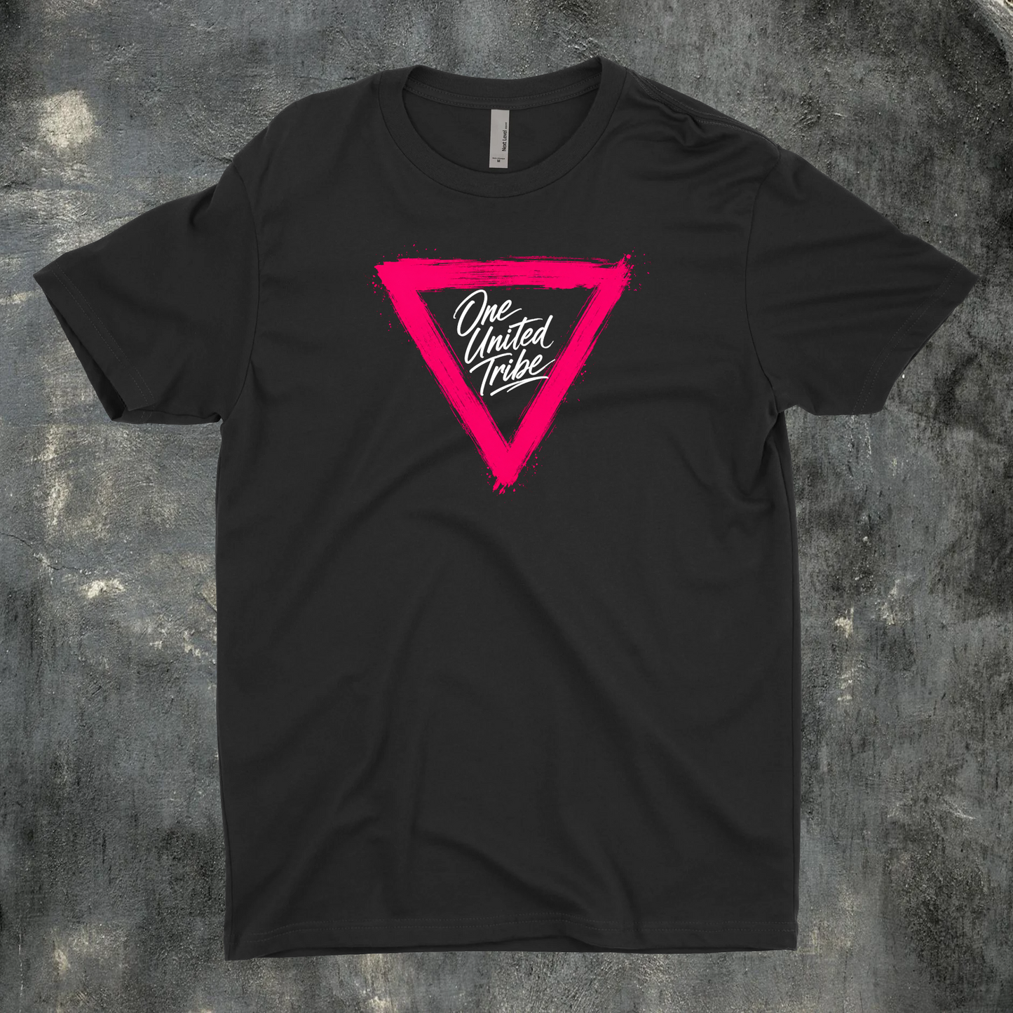 One United Tribe Pink Triangle Tee