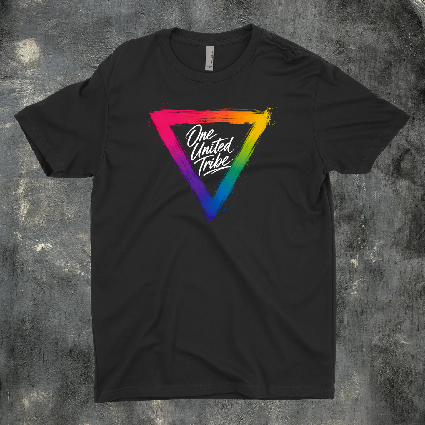 One United Tribe Rainbow Triangle Tee