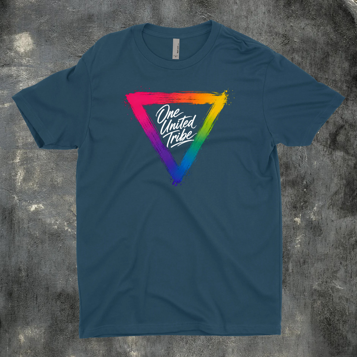 One United Tribe Rainbow Triangle Tee