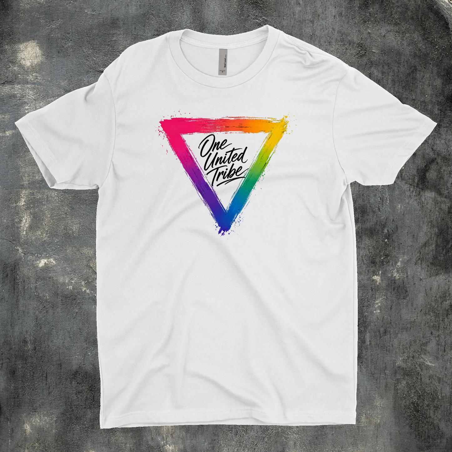 One United Tribe Rainbow Triangle Tee