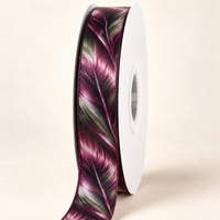 Black Widow Double-faced Satin Ribbon
