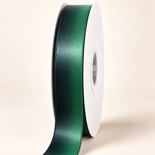 Green Obsidian - Double Faced Satin Ribbon