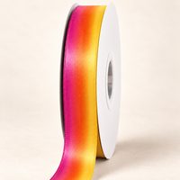 Mango Glow Double-faced Satin Ribbon