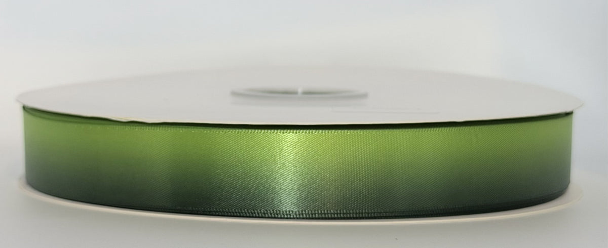 Actual Matcha ribbon roll showing fresh matcha green and deep forest green