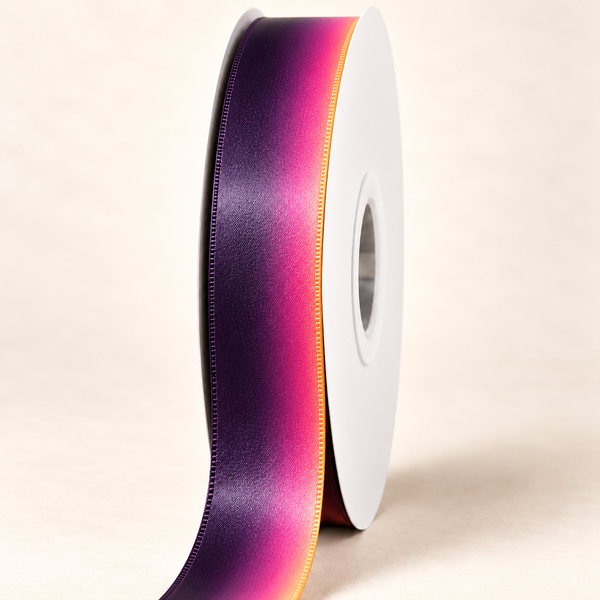 Sunset Dahlia- Double-Faced Satin Ribbon